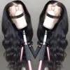 Destaques IsHow P4 / 27 Onda do Corpo 4x4 Fechamento de Laço Perucas de Cabelo Humano 28 34 40inch Omber Pré-arrancado Cabelo Humano Perucas dianteiras para as mulheres