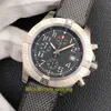 Top Version Super Avenger II 45mm Avenger Bandit A1337111 ETA 7750 Automatisk kronograf Titanium Case Mens Watch Sapphire Designe9823918