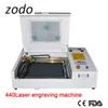 440 4040 50W laserskärmaskin 400400mm Laser Cutter Machine för bröllopskort Gummistämpel Gravering Maskin4910209