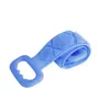 Scrubber per la schiena Doccia Spazzola per il corpo da bagno in silicone a doppia faccia Copertura completa Spazzola per la schiena per doccia Soft Remove Forniture per il bagno di sporco corneo LX2374