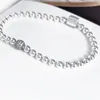NEW HOT Beautiful Women's Beads Pave Bracelet Summer Jewelry for Pandora 925 Sterling Silver Hand Chain Beaded bracelets With Original box
