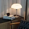 Nordic OPAL Glass Glass Lampa Kreatywny Jellyfish Desk Light Hotel Bar Salon Study Studium Nowoczesne Oświetlenie aluminiowe
