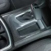 Autocollants de panneau d'engrenage de voiture en fibre de carbone ABS, décoration pour Dodge Charger, accessoires d'intérieur automobile
