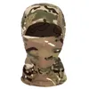 Camouflage Balaclava Full Face Mask för CS WarGame Cycling Hunting Army Bike Helmet Liner Tactical Cap Scarf249U