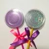Shimmer Lollipop Lashes Confezione Scatola 3D Ciglia di visone Scatole Vuote False False Eye lash Custodia per imballaggio Strumenti cosmetici1546926