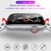 Nano vloeistof UV Volledig lijmscherm beschermer voor Apple Watch 38mm 42 mm 40 mm 44 mm gehard glas IWatch SE 6 5 4 3 2 1 Volledige hoes UV G3823018