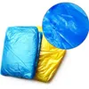 3000pcs Disposable PE Raincoat Adulto Um tempo de Emergência impermeável capa Poncho Viagem Camping Deve chover Brasão Outdoor Rainwear SN23