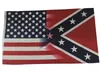 Neue 3 x 5 Fuß große amerikanische Flagge mit konföderiertem Rebellen-Bürgerkriegsstil, heiß verkauft, 3 x 5 Fuß