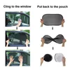 Car Sunshade 2 Pieces Window Shade Cling Sun Side Rear For Baby 80 GSM Protect From UV Rays1