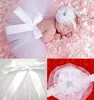 Пачка платье Set девушки малыша Юбка туту оголовье 2pcs Наборы Baby Girl Фотография Одежда Одежда для новорожденных Фото Реквизит 7 Designs DW5630