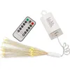 Firework LED Copper String Light Bouquet Shape LED String Lights Battery Operated Decorative Lights With Remote Control For Xms Party