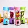 Blender Portable Fruits Blender USB Mixer Electric Juicer Machine Mini Mat Processor Blender Cups Frukt Vegetabilisk Kök Tool LSK349