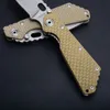 STRIDER Folding Tactical Knife High Hardness 5Cr13Wov Tanto Blade Drop Point Edge G10 Survival Knife EDC Tool Outdoor Camping Hunting Knives