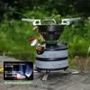 BRS-12A Outdoor Camping Stove One-piece Gasoline Burner Cookware Diesel Kerosene Camp Petrol Oil Furnace Portable Hiking Picnic296r