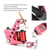 New Pink Wire Cutting 10 Wraps Coil Tattoo Machine Shader Liner Maquina De Tatuagem Tatto Gun for Tattooist Permanent Makeup