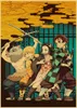 KIMETSU NO YAIBA TANJIROU NEZUKOアニメポスタークラフトペーパーヴィンテージポスターホームルームアートウォールステッカー252A2681200