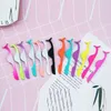 Multi Colors Eyelash Pickeezers Beauty Makeup Tools Multifunktion Rostfritt Auxiliary False Eyelash Curler Clip Make Up Tillbehör 5077632