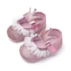 2020 Zupełnie nowonarodzone niemowlę dzieci księżniczki koronkowe buty koronowe cekinowe bawełniane miękkie podeszwy butów przedwalker