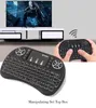 7 cores retroiluminado i8 mini teclado sem fio espanhol mouse 2 4ghz teclado usb para laptop smart tv inglês russo com touchpad318f