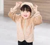 Säuglingskleidung Fleece Kleinkind Jungen Mantel Solide Mädchen Kapuzenjacke Warme Outwears Boutique Kinderkleidung 12 Farben DW4204