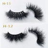 Wholesale Mink Eyelashes 25mm Lashes Fluffy Messy 3D False Eyelashes Dramatic Long Natural Lashes Wholesale Makeup Mink Lashes