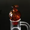 Meng kleurglas koolhydraten voor banger nagels 6,5 cm bubbler heady dab rig voor rookaccessoires