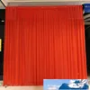 Achtergrond drape muur valine backcloth voor festival viering bruiloft stadium prestaties achtergrond praktische zijde doek gordijn 70by2 kk