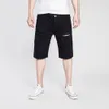 Pantalons pour hommes 5 couleurs rétro décontracté hommes shorts d'été jeans trou déchiré lavé denim mode haute rue