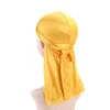 Men039s Silky Durags Bandanna Turban hat Wigs Doo Men Satin Durag Biker Headwear Headband Hair Accessories Extra Long Tail DuR1075423