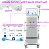 3000 W High Power 808nm Diode Laser Haarverwijdering Machine 808 NM Donkere gezichtsverwijdering Geschikt voor alle huidtypes Grote vlekmaat