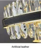 Chandeliers New Led Pendant Lights Crystal Hanging Lamp For Kitchen Living room Bedroom Black Loft Light Ceiling Suspended lampara colgante LL