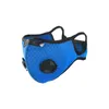 Cykling ansiktsmask maskera mask med andningsventil Sport ridning masker pm2.5 Anti-dammföroreningsmask med aktiverat kolfilter GGA3574