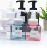 250ml Empty Foam Pump Bottle Hand Soap Foaming Dispenser Travel Square Makeup Shampoo Containers bottle KKA7978