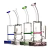 Hookahs Giliglass Bong Dab Rig Waterleidingen 8 "Tall 5mm Dikke Bowl Quartz Banger Roze Bongs Hoofddienst Mini Pijp Honingraat Wax Oliereilingen