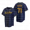 22 Christian Yelich Milwaukee 2020 50. Josh Hader Woodruff Lorenzo Cain Ryan Braun Brent Suter Orlando Arcia Keston Hiura Custom Jersey