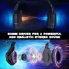 Onikuma K10Pro 3,5 mm Professional Game Headset 3D Stereo Wired Gaming -hörlurar RGB över örat med MIC för bärbar datorspelarörlur