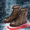 3pairs/6pcs New Outdoor Rain Shoes Boots Covers Waterproof Slip-resistant Overshoes Galoshes Travel for Men Women