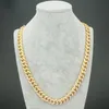 Hip Hop Diamond Cuban Link Łańcuch Naszyjnik Kobiety Mężczyźni Hippy Biżuter Naszyjnik Multi Size dostępny 4312223