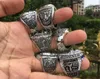 6pcs Sport Team Champions Championship Ring Set Avec Boîte En Bois Souvenir Hommes Fan Cadeau 2020