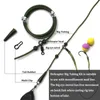 2Set = 12PCS Carp Fiske Tillbehör Set Helikopter Rigg Tubing Sleeves Tail Gummi CHOD RIG BEAD CHOD RIG ROLING SWIVEL CLIPS KIT