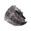 New Arrival Beautiful Lace Lotus Leaf Design Headband China Opera Style Fabric Women Hair Hoop Wholesale