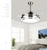 Modern osynlig Bladless takfläkt för sovrum Ventilador de Techo Con Luces LED takfläkt Ljus med fjärrkontroll