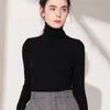 Women's Sweaters High-Collar Cashmere Sweater Turn-revers Pure Four-Flat Warm Pullover Turtlenecks