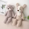 Mignon ours en peluche poupée lapin/licorne/éléphant en peluche haute qualité apaiser poupée doux dormir accompagner cadeau pour les enfants nouveau-nés