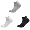 1 paire sport chaussettes courtes solide épaissir course Football cyclisme respirant chaussettes courtes pour hommes femmes Fitness entraînement