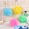 Mesh Bath Ball Shower Sponge Loofah Ball Soft Nylon Mesh Puff Body Cleaning Balls Bath Shower HHA8724919777