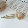 Vintage Pearl Women Hair Clips Rhinestone Women Designer Hair Clips Fashion Girls Barrettes Hair Accessoires For Women BB Clip3382989