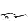 2020 Anti bleu lunettes De lecture pour hommes demi-monture dioptrie lunettes affaires mâle presbyte lunettes Lentes De Lectura Mujer