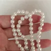 Hot Pearl Chain Planet Necklace Women Rhinestone Satellite Pendant Necklace for Gift Party Fashion Jewelry High Quality