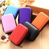 Portable Travel EVA Earphone Storage Carrying Boxes Earbud Case Cover For Cable Key Coin Zipper Bag